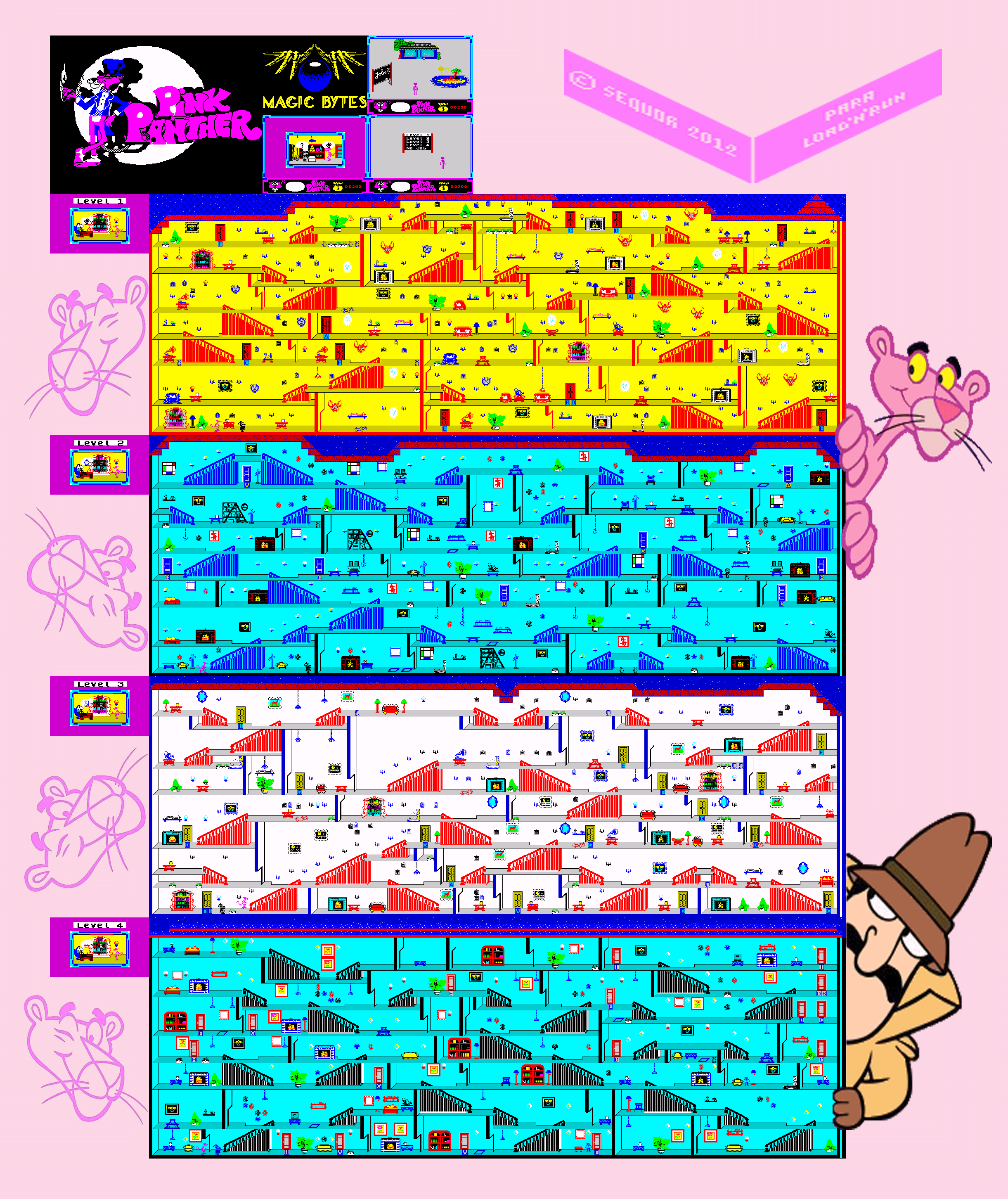 Screen from Pink Panther