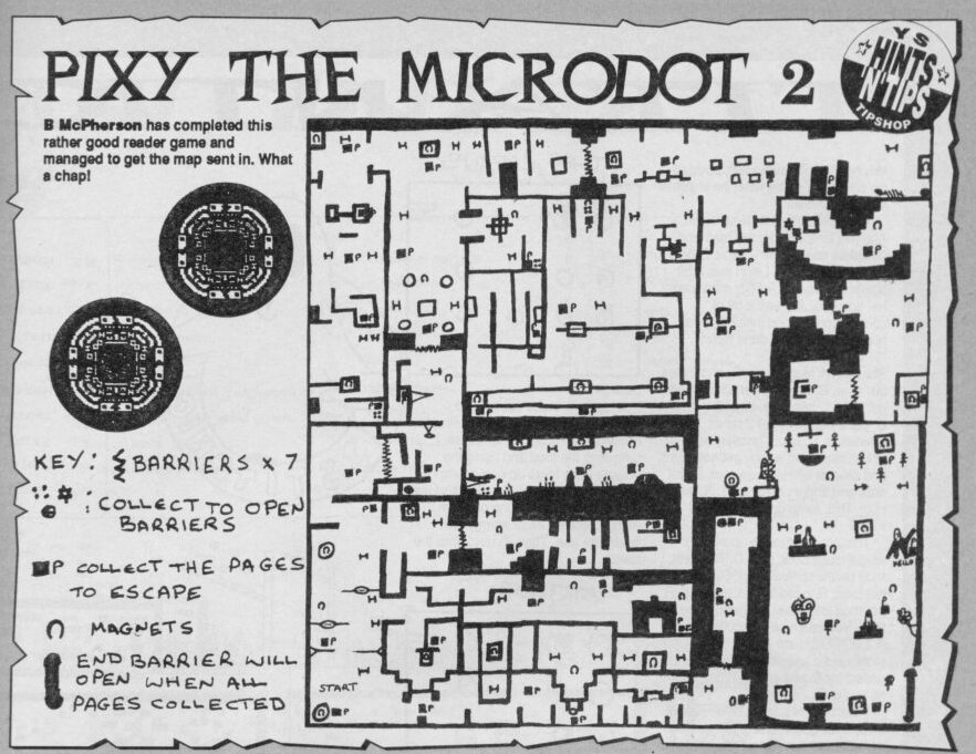 Screen from Pixy the Microdot 2