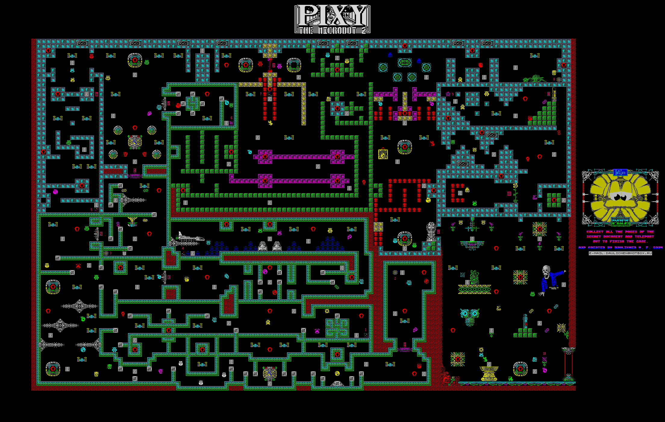 Screen from Pixy the Microdot 2