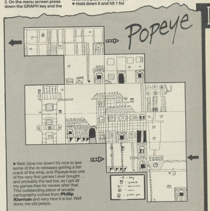 Screen from Popeye