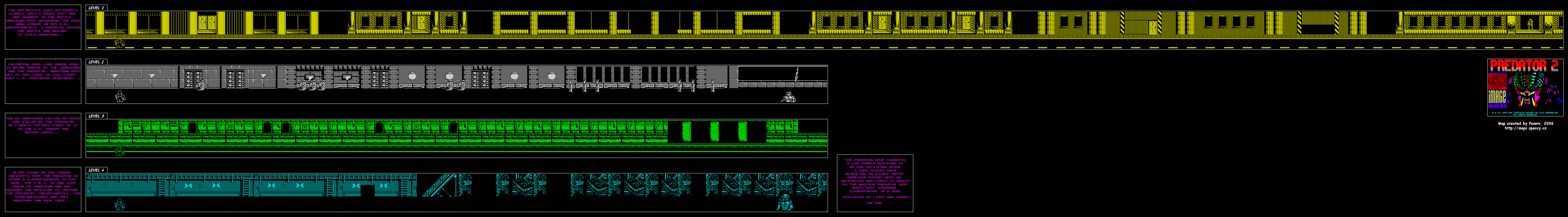 Screen from Predator 2