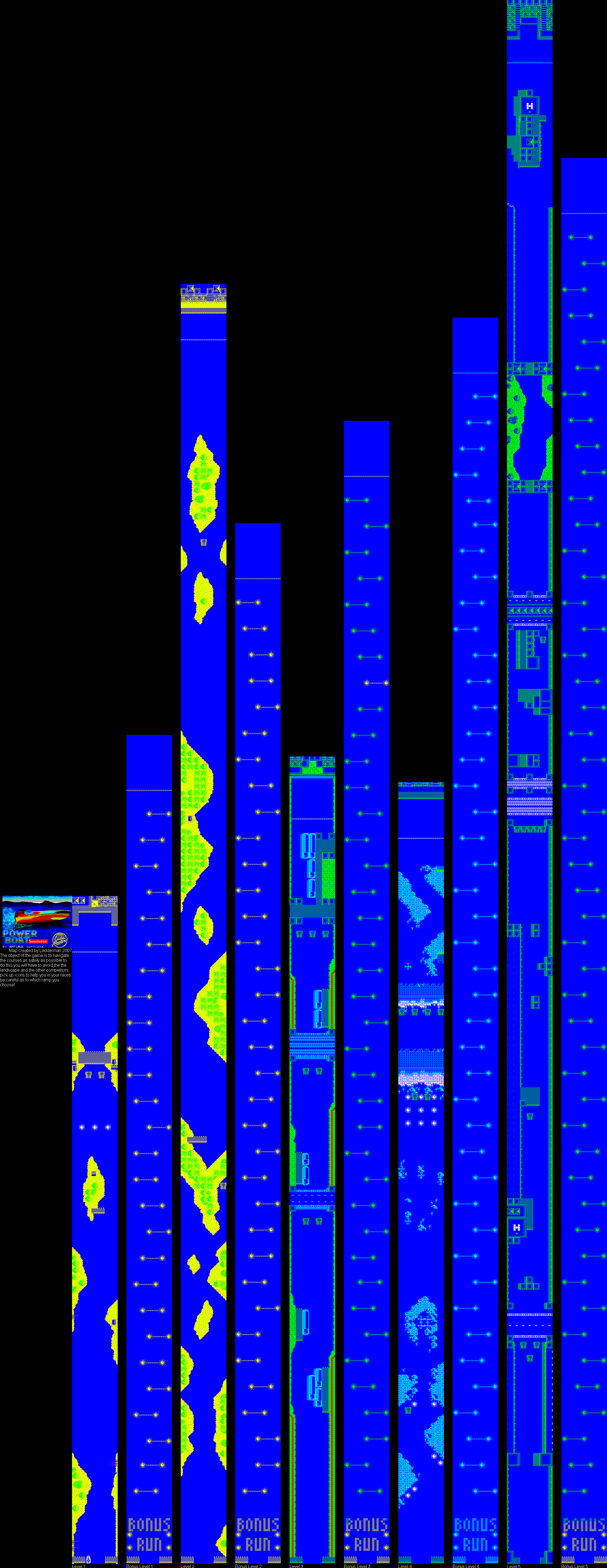 Screen from Pro PowerBoat Simulator