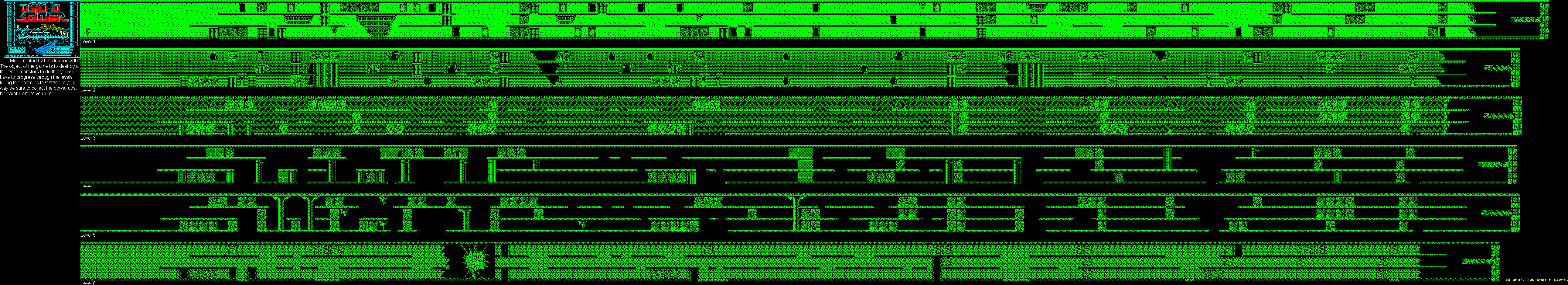 Screen from Psycho Soldier