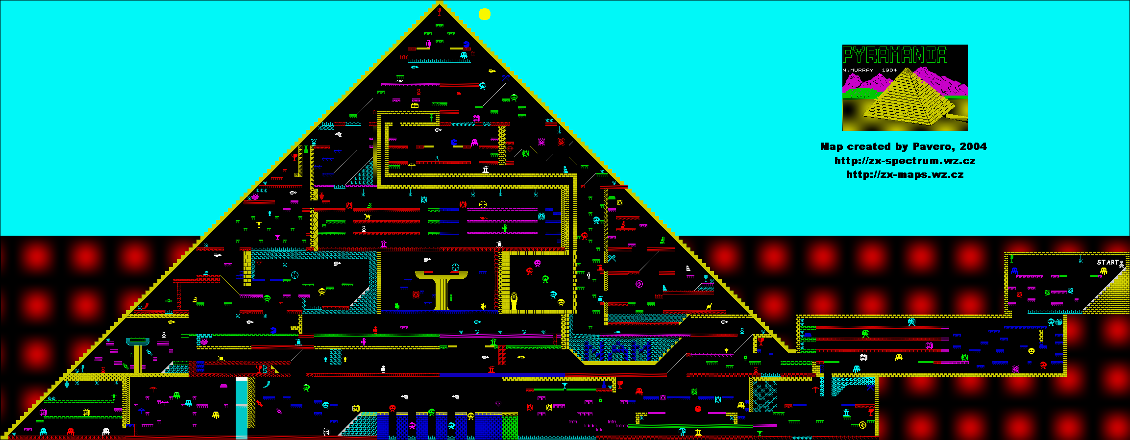 Screen from Pyramania