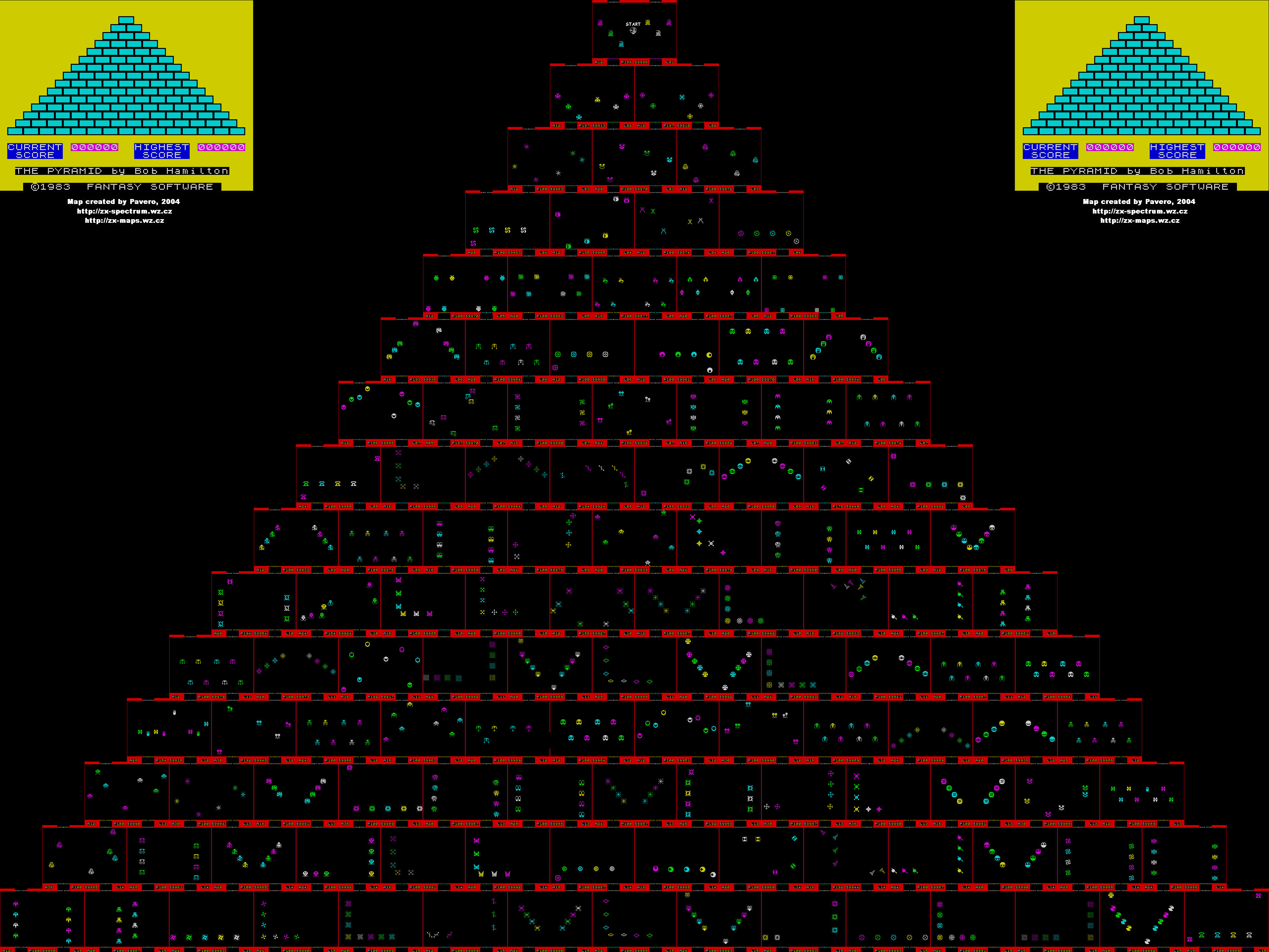 Screen from The Pyramid
