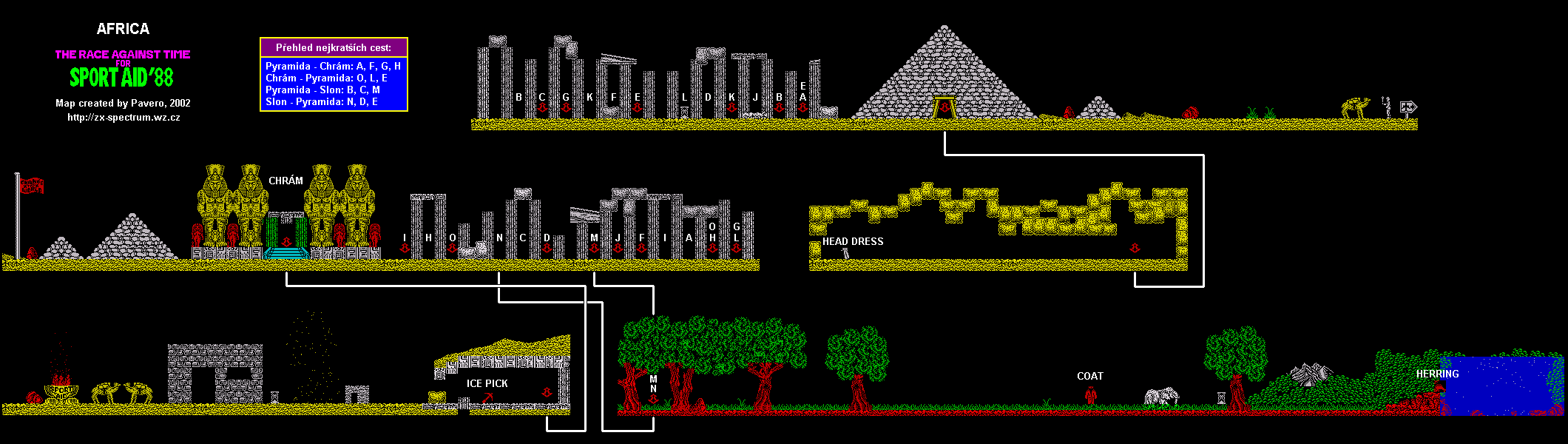 Screen from The Race Against Time