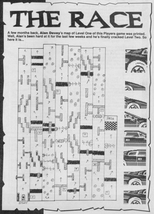 Screen from The Race