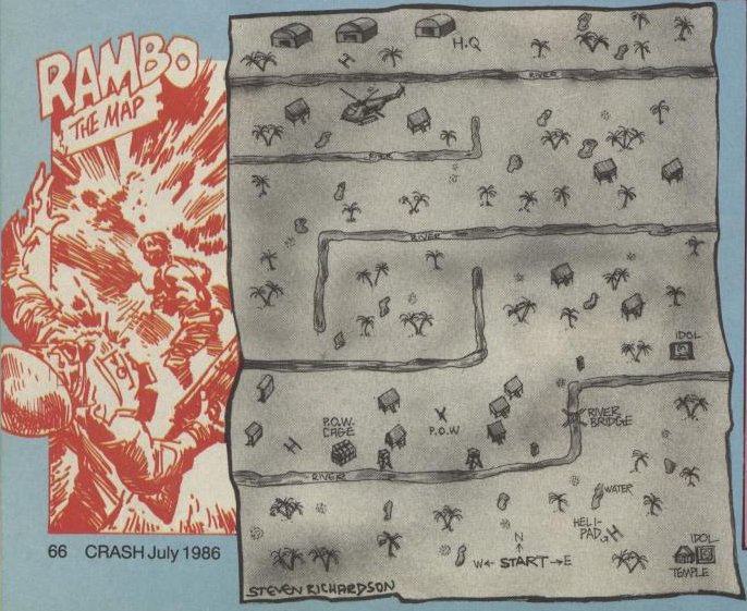 Screen from Rambo