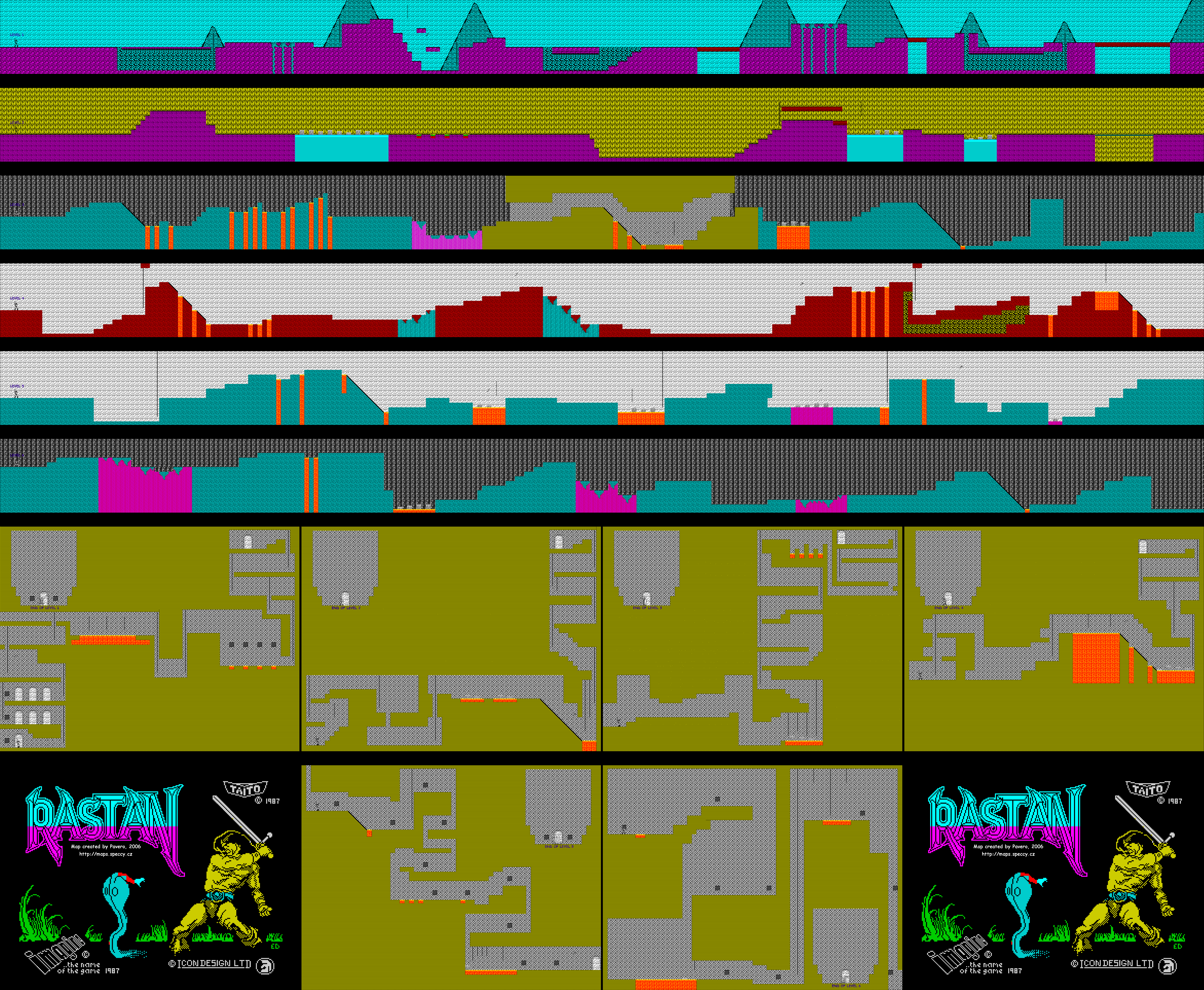 Screen from Rastan