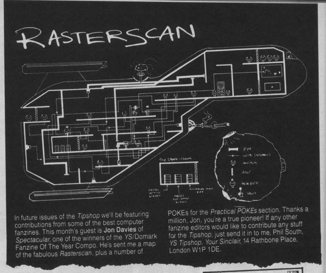 Screen from Rasterscan