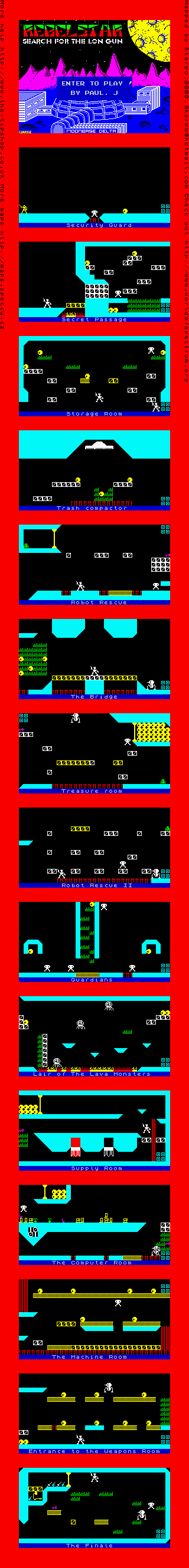 Screen from Rebelstar - Search for the I.O.N Gun