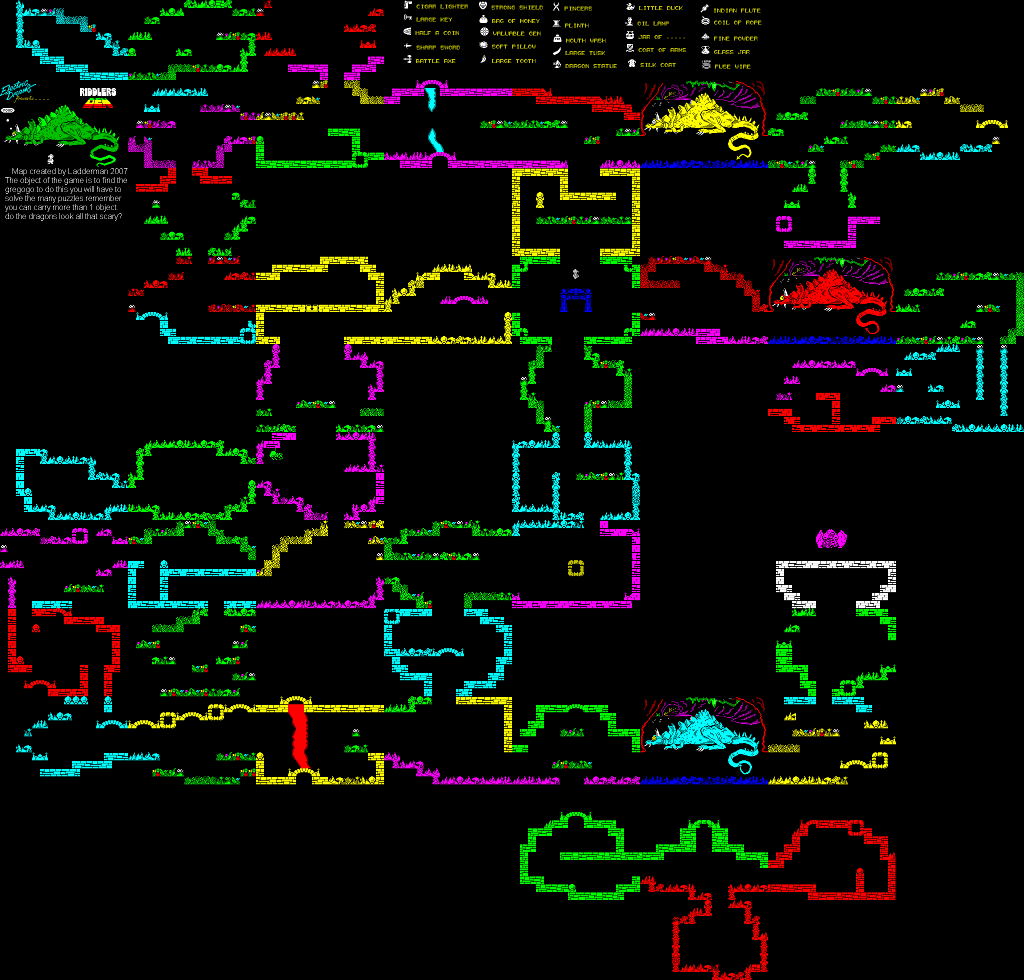 Screen from Riddler's Den