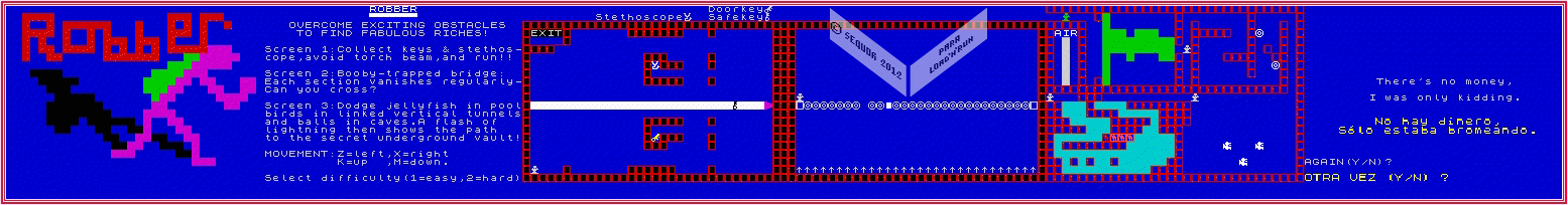 Screen from Robber