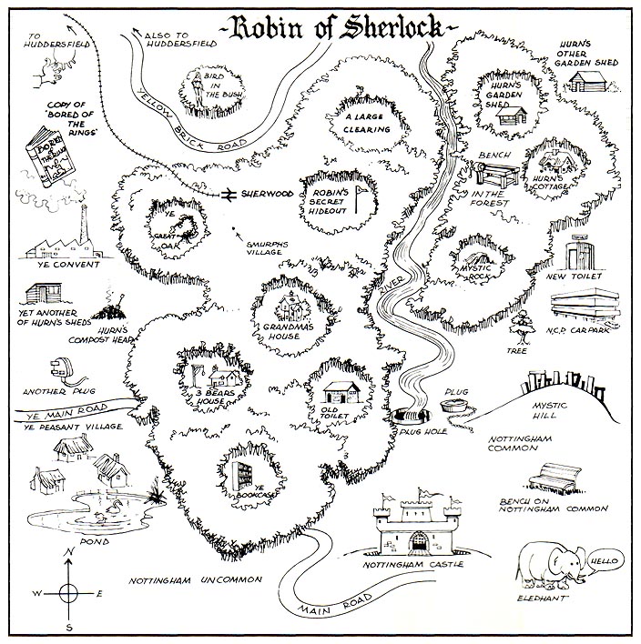 Screen from Robin of Sherlock