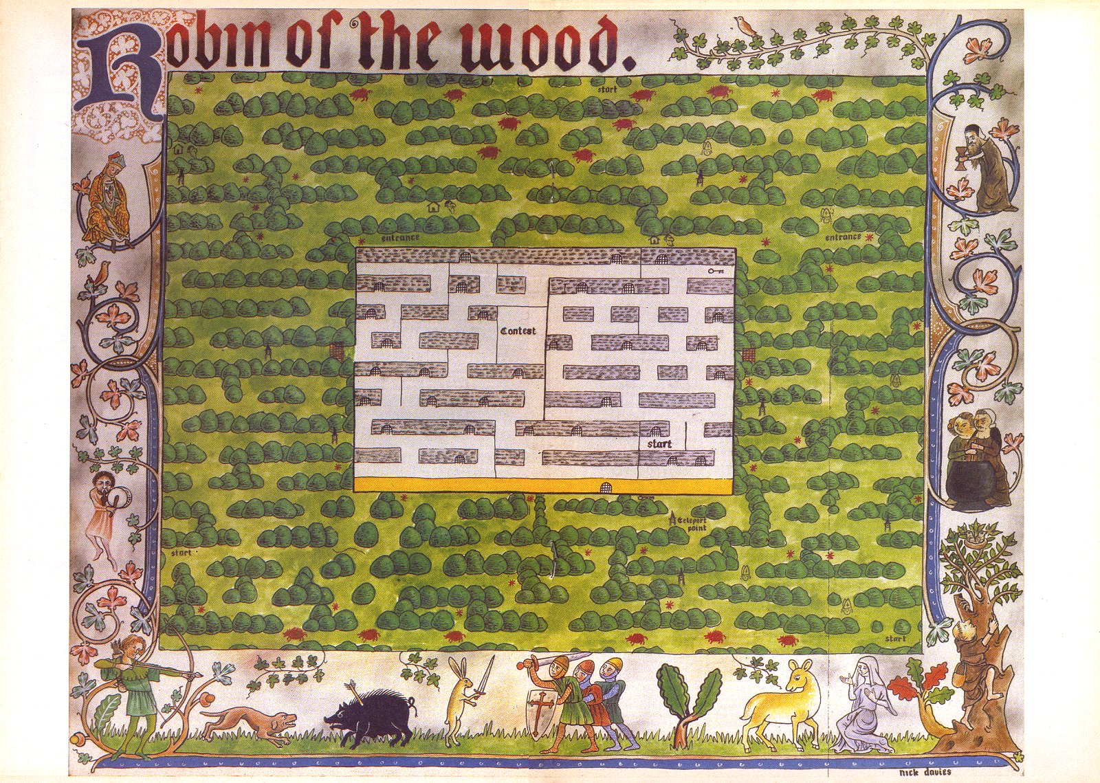 Screen from Robin of the Wood