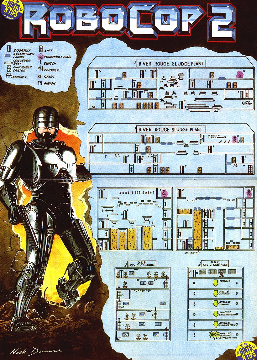 Screen from RoboCop 2