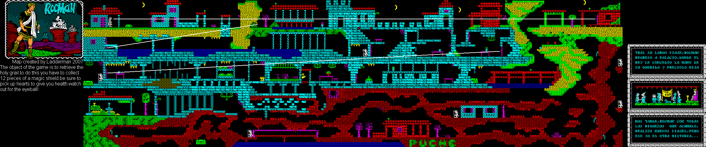 Screen from Rocman