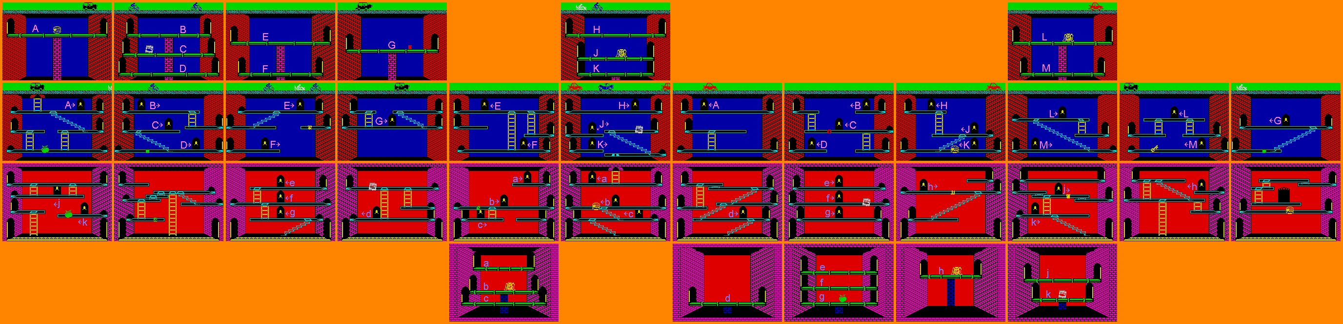 Screen from Roland's Rat Race