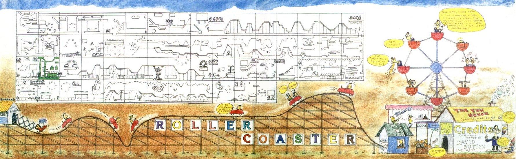 Screen from Roller Coaster