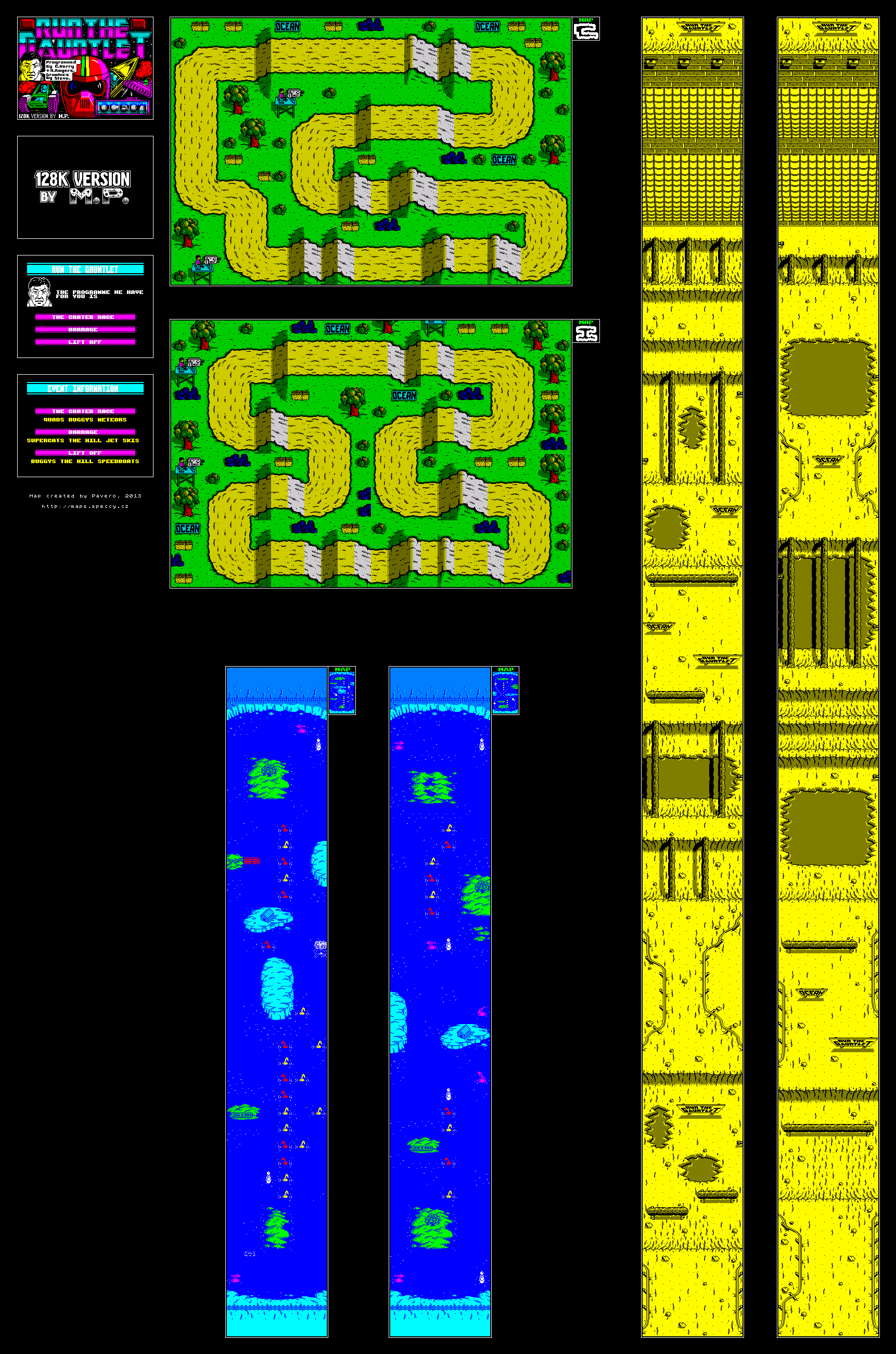 Screen from Run the Gauntlet