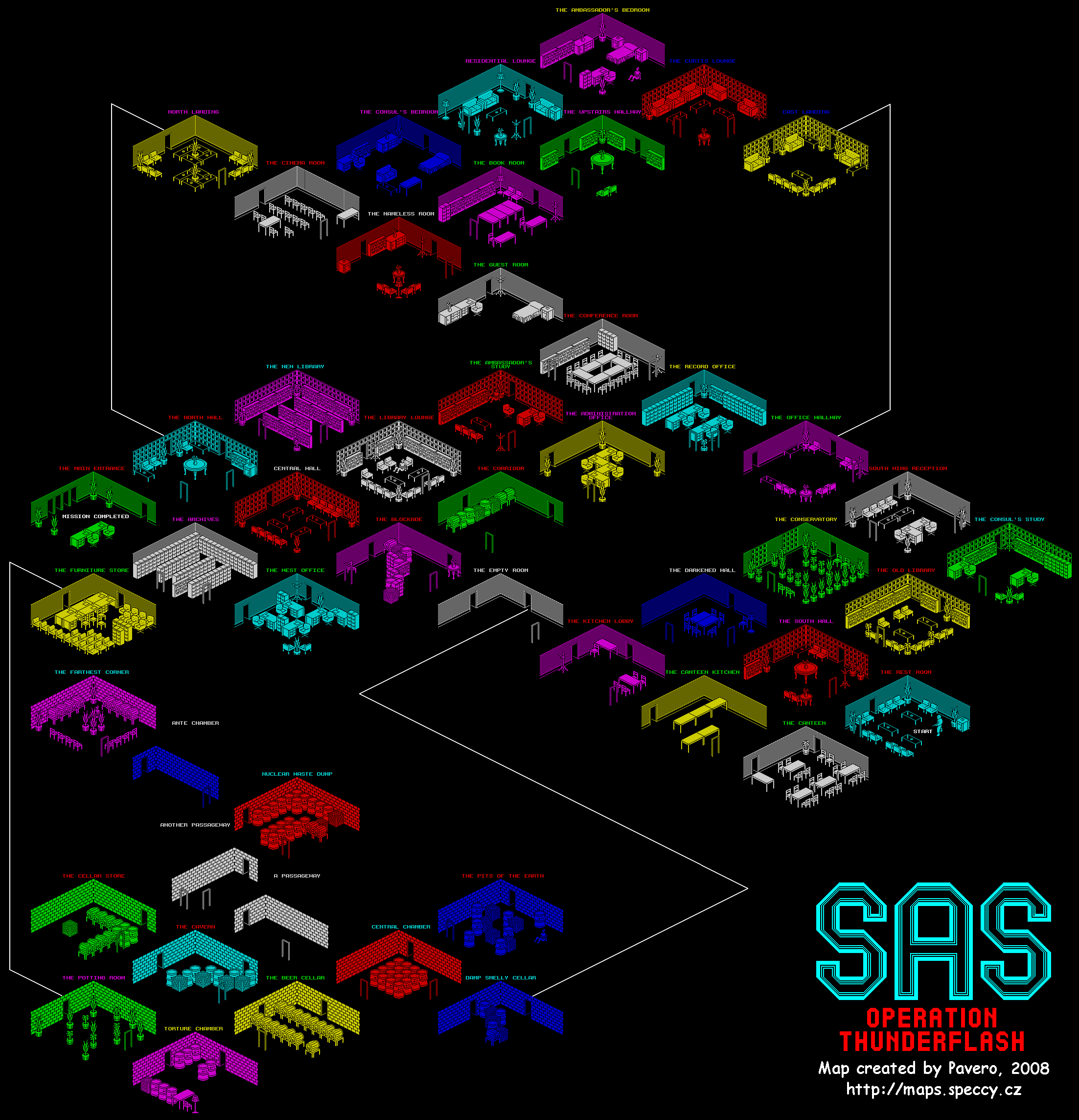 Screen from SAS: Operation Thunderflash!!