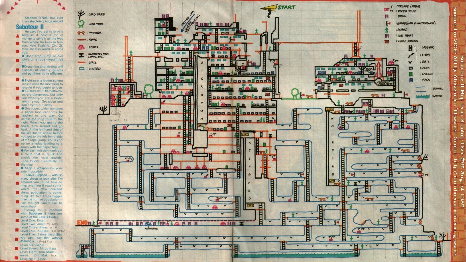 Screen from Saboteur II