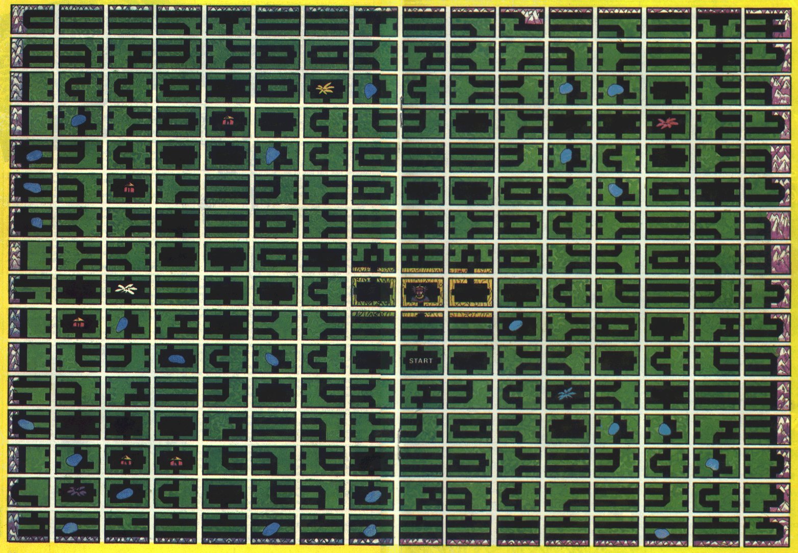 Screen from Sabre Wulf