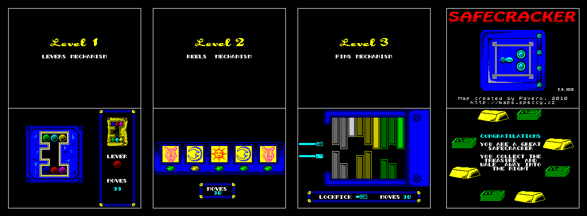 Screen from Safecracker