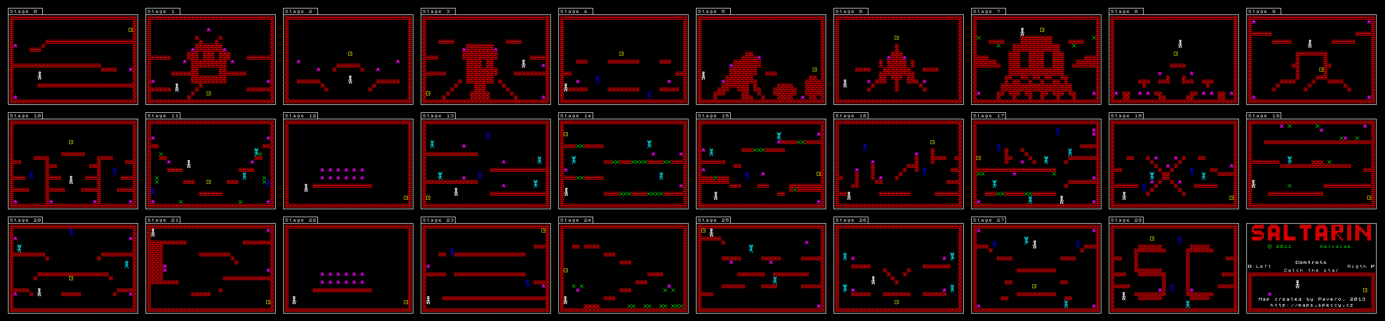 Screen from Saltarin