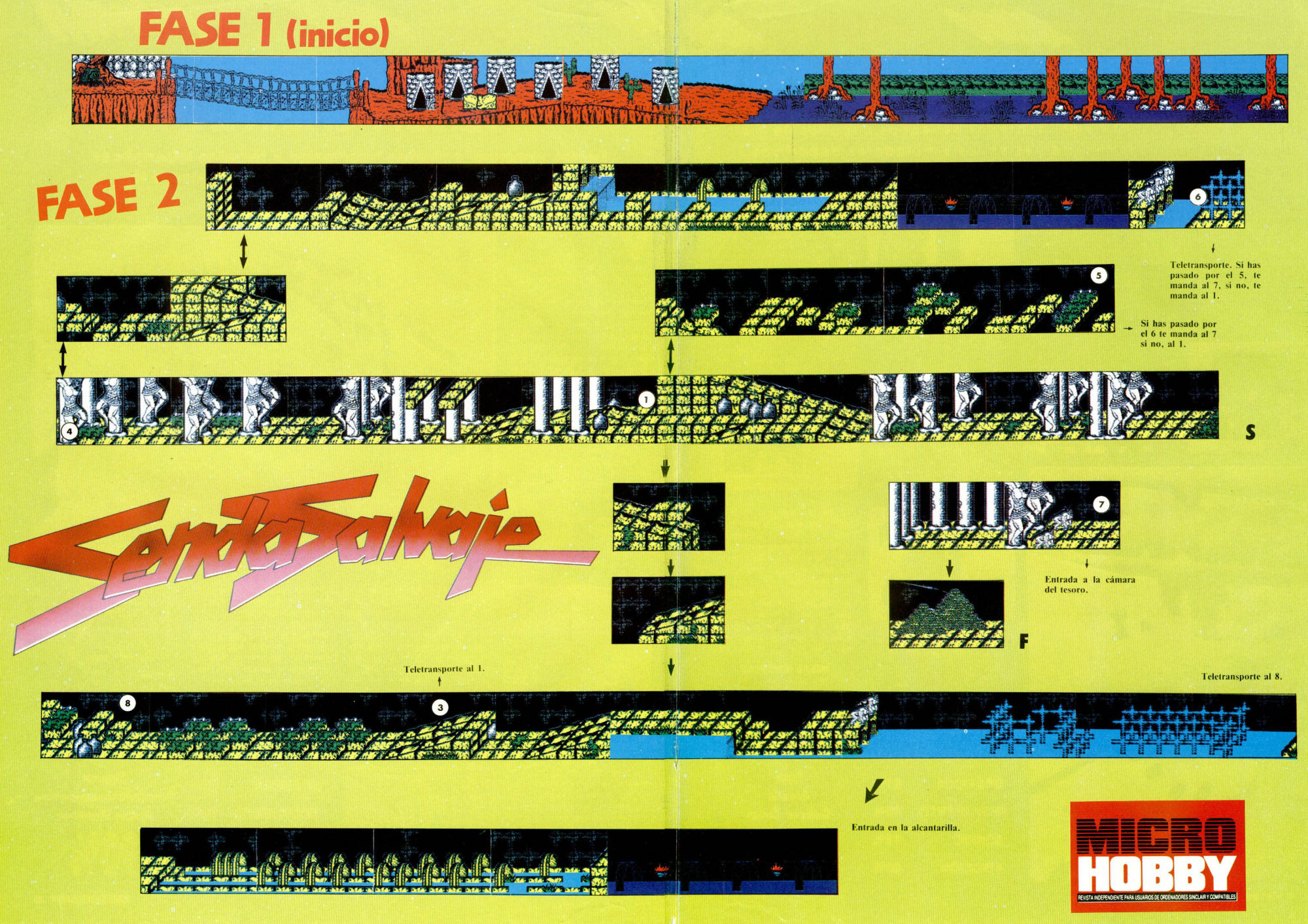 Screen from Senda Salvaje