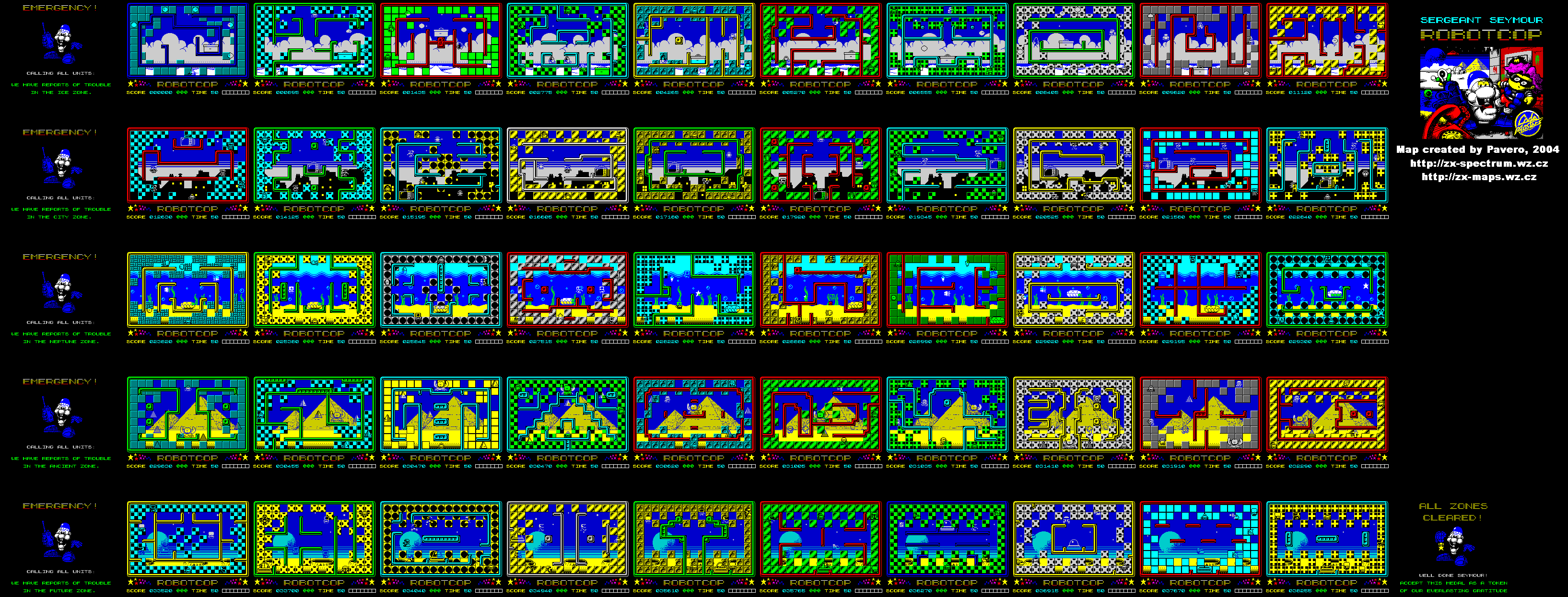 Screen from Sergeant Seymour Robot Cop