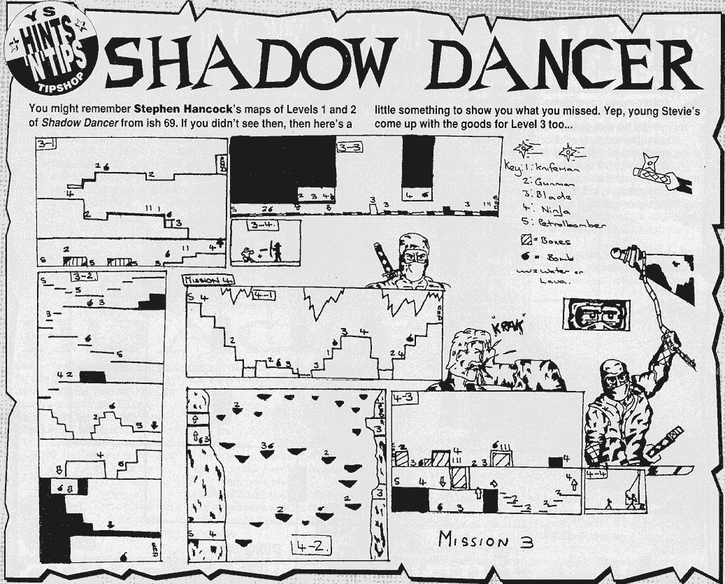 Screen from Shadow Dancer