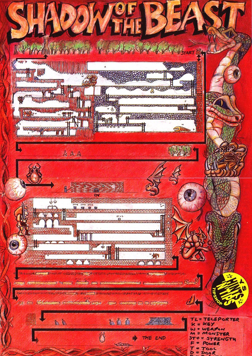 Screen from Shadow of the Beast