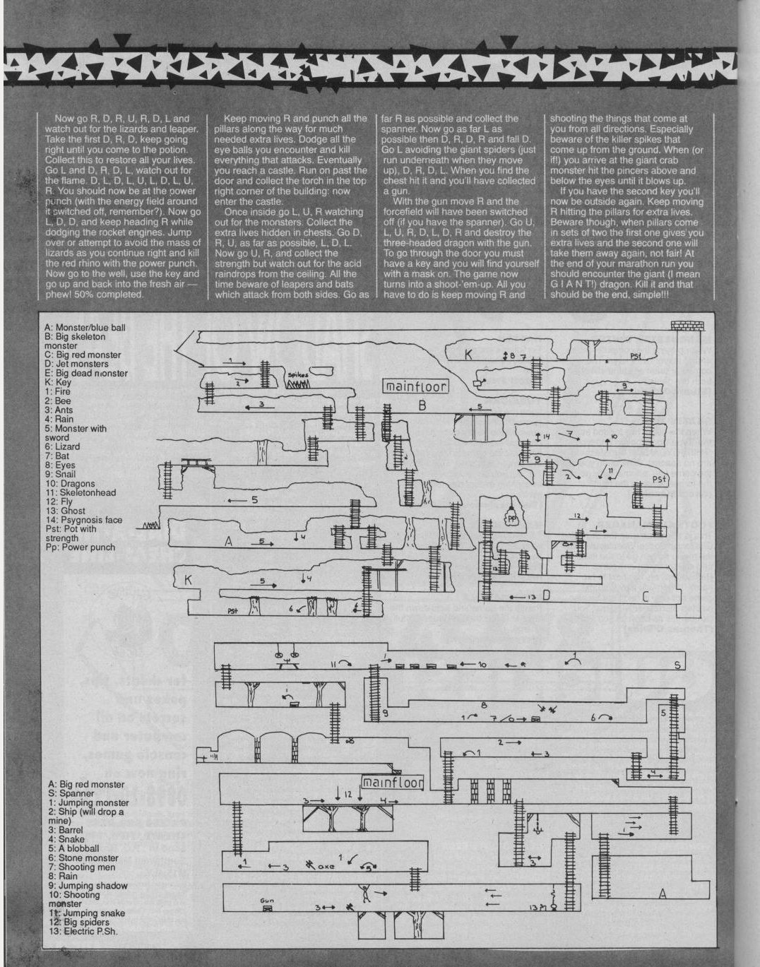 Screen from Shadow of the Beast