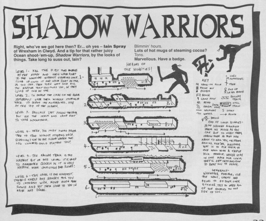 Screen from Shadow Warriors