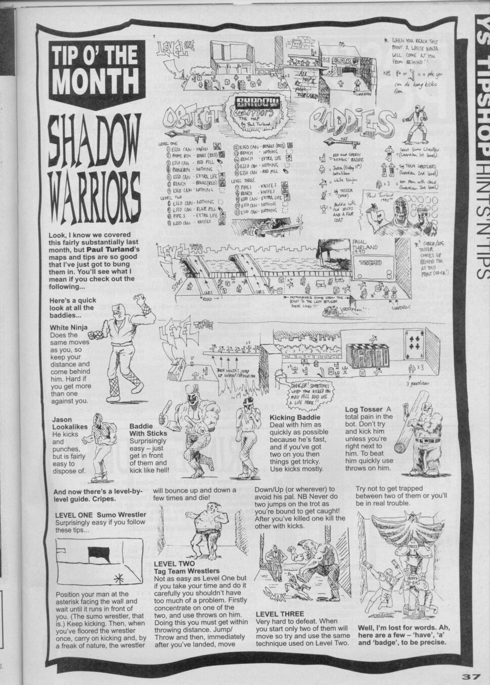 Screen from Shadow Warriors