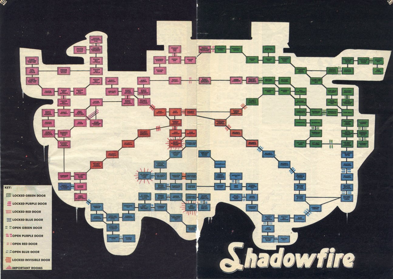 Screen from Shadowfire