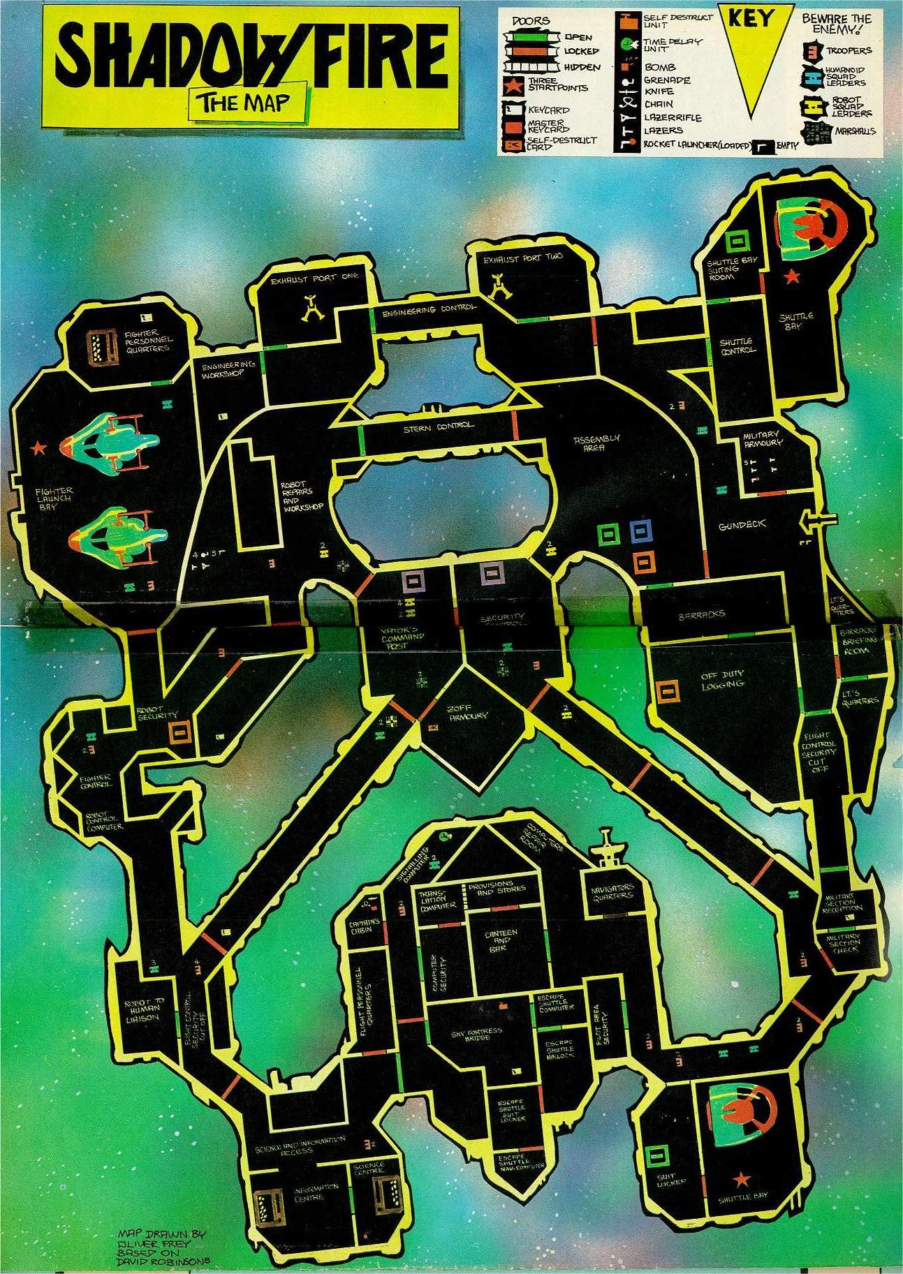 Screen from Shadowfire