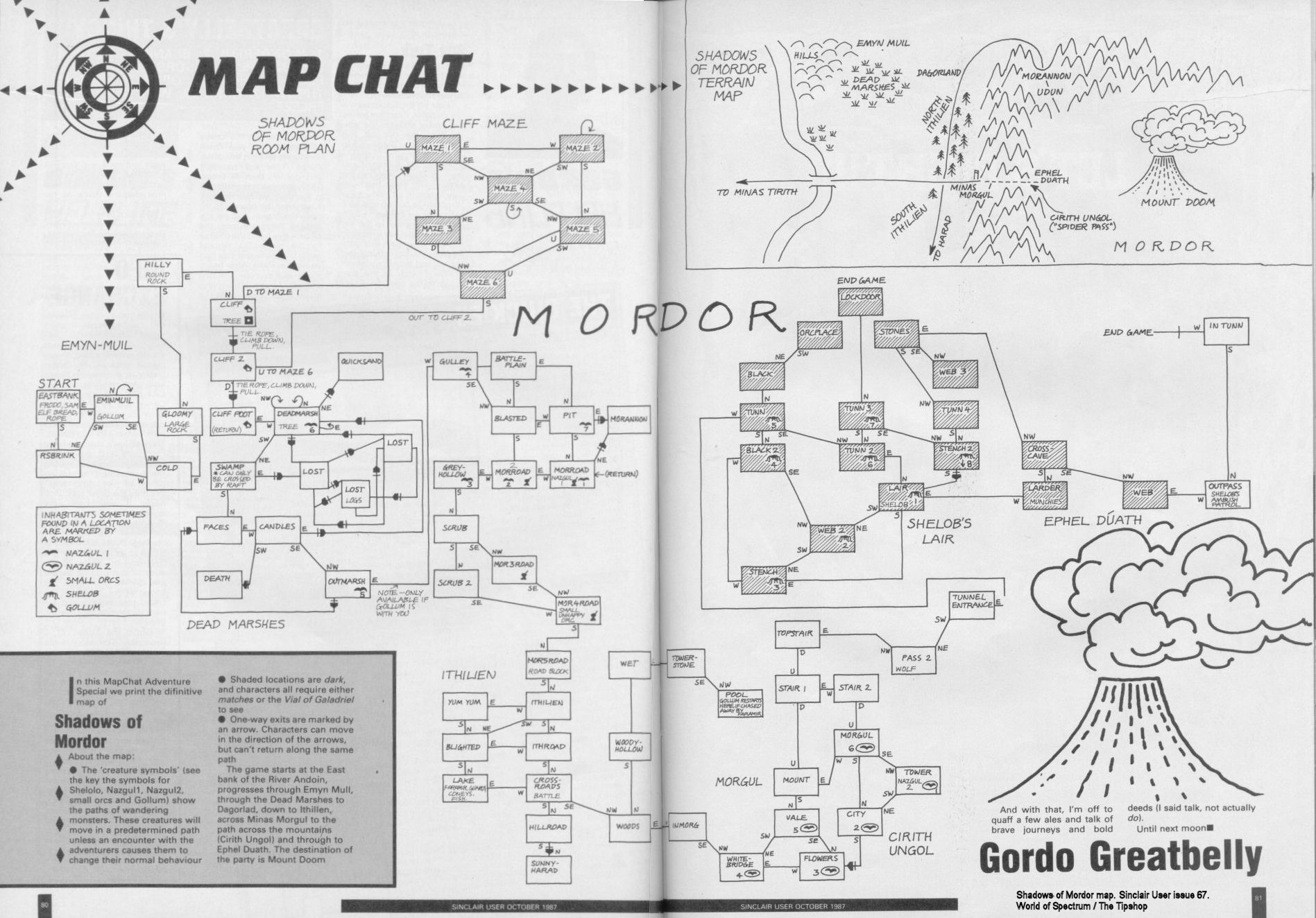 Screen from Shadows of Mordor