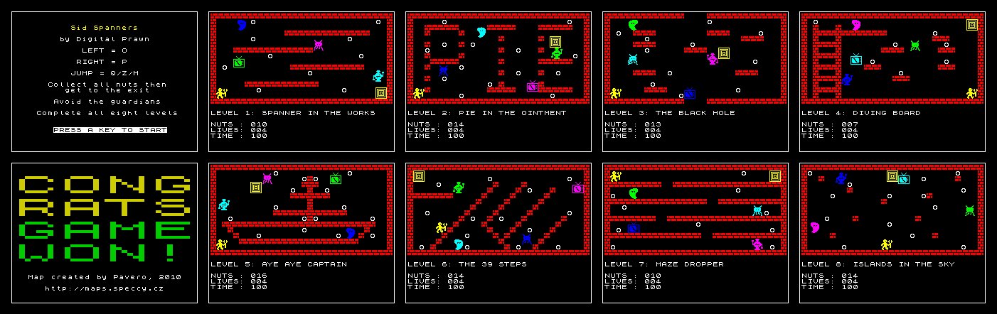 Screen from Sid Spanners