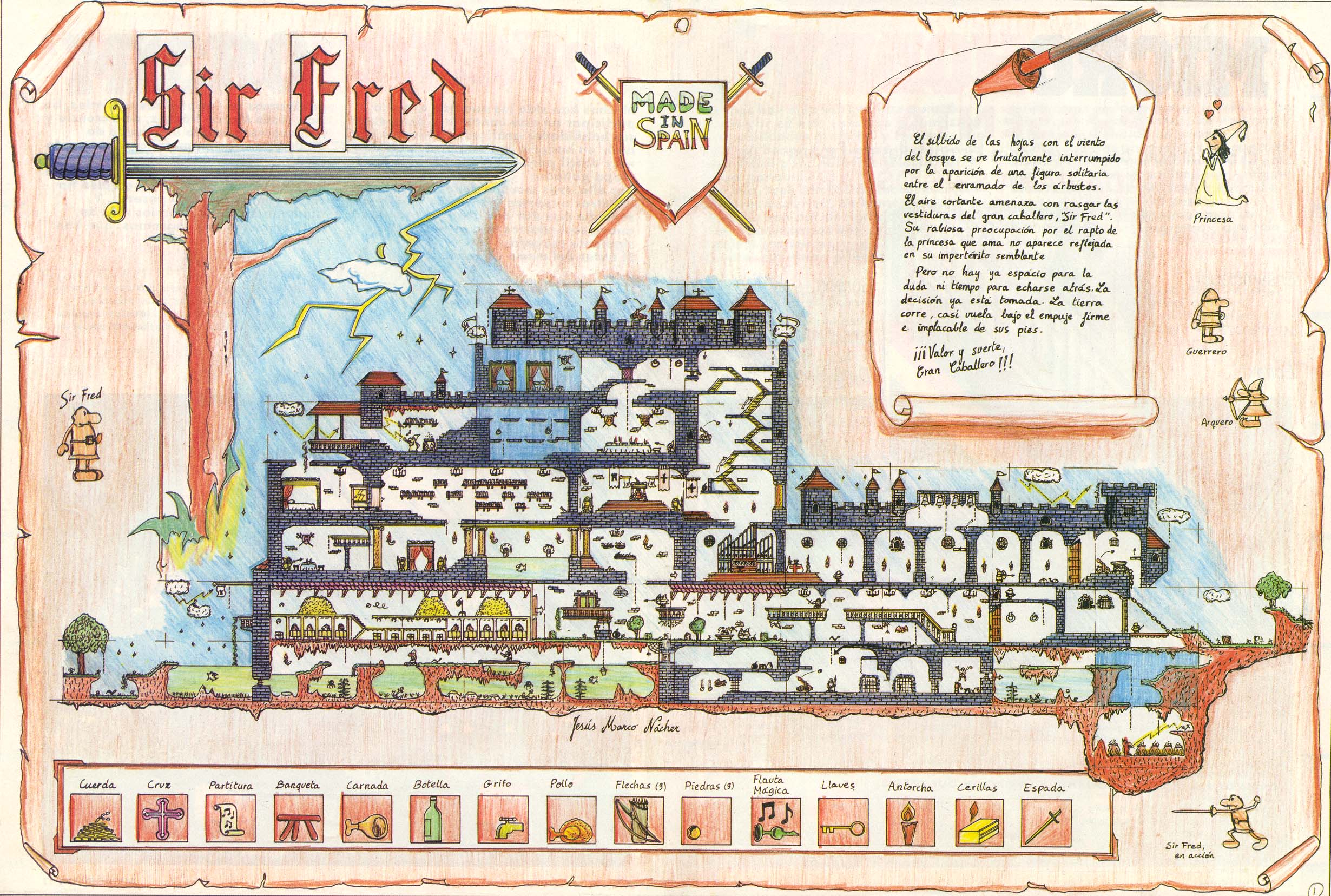 Screen from Sir Fred