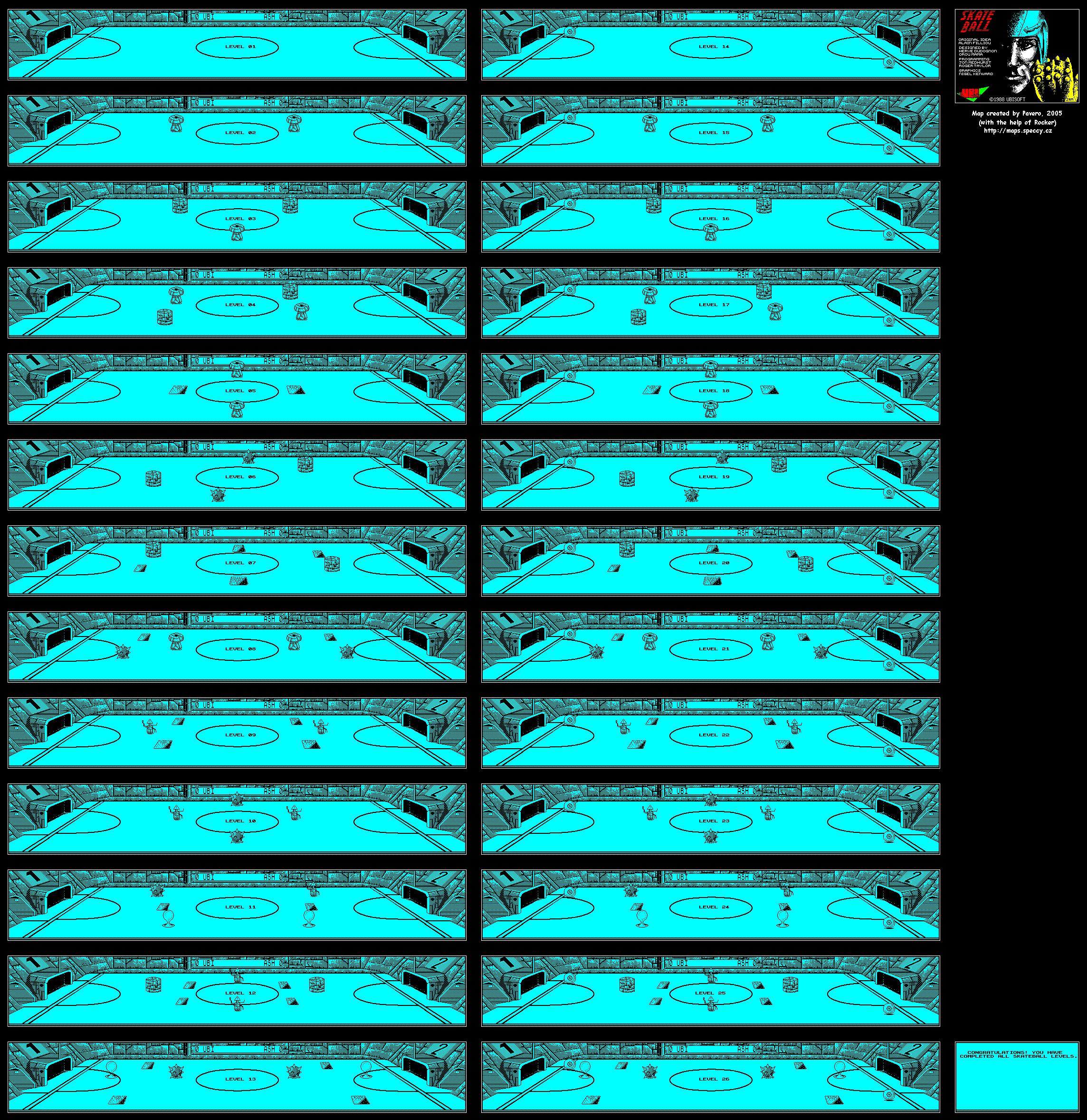 Screen from Skateball