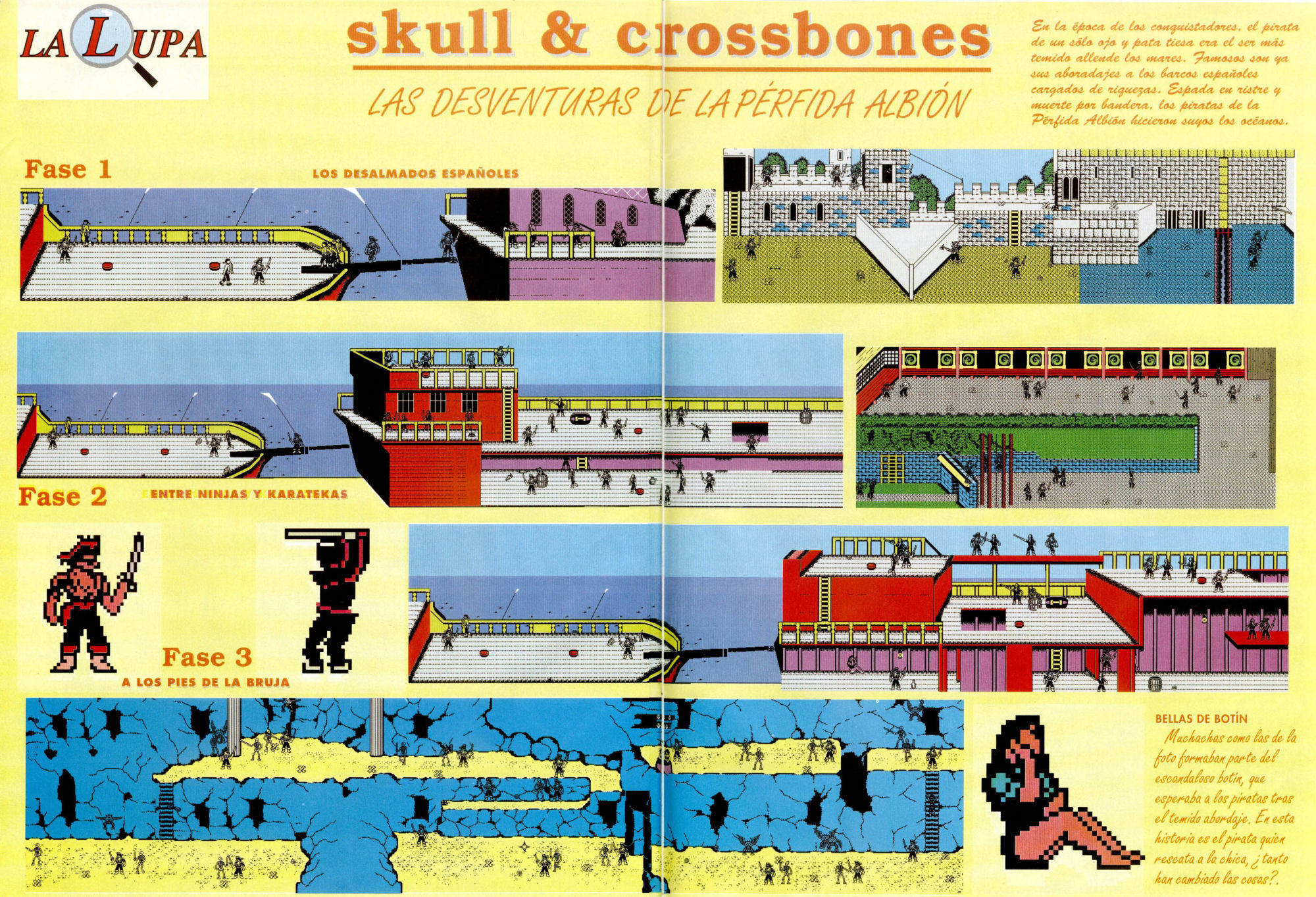Screen from Skull & Crossbones