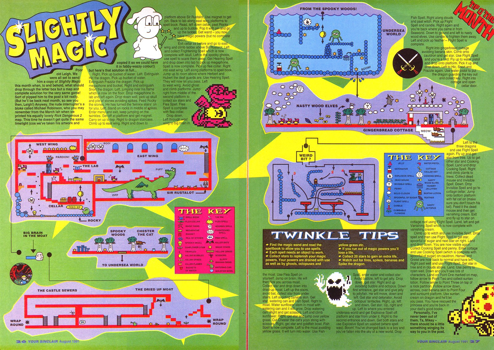 Screen from Slightly Magic