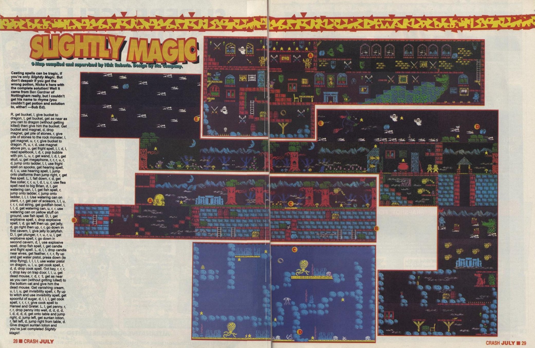 Screen from Slightly Magic