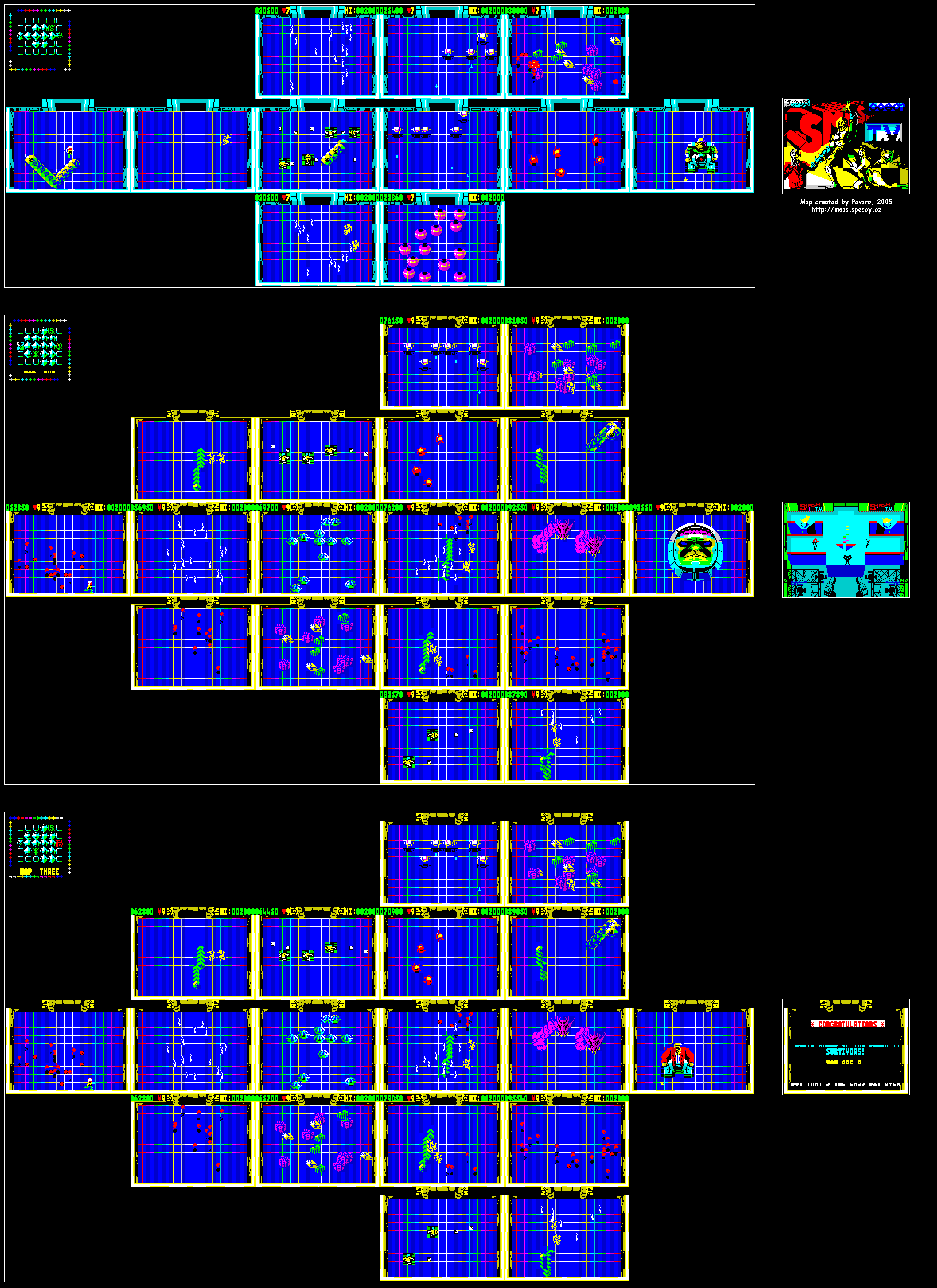 Screen from Smash TV