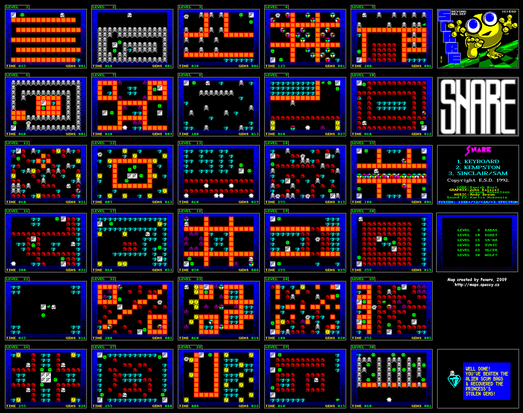 Screen from Snare
