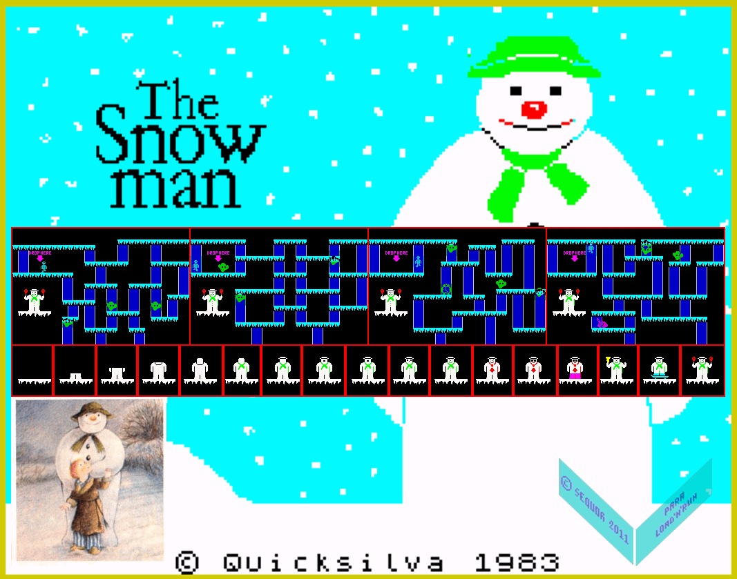 Screen from The Snowman