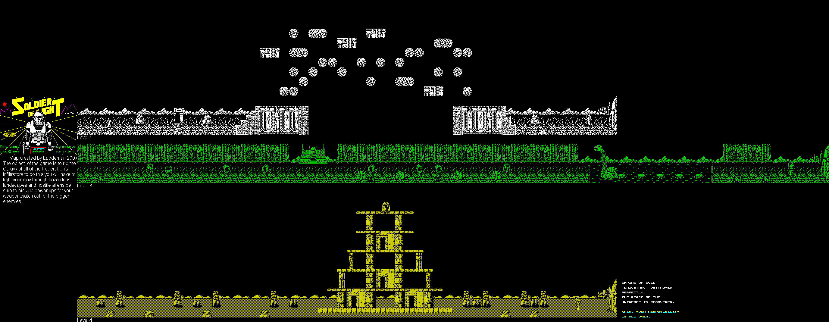 Screen from Soldier of Light