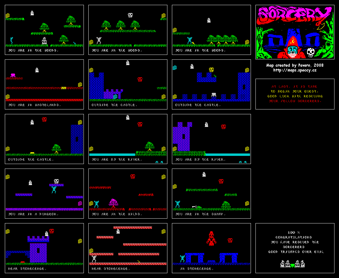 Screen from Sorcery